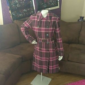 Liz Claiborne double breasted trench coat
